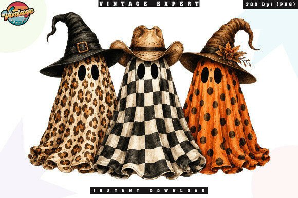 Download Spooky Ghost Friends Halloween PNG - Halloween png Collection