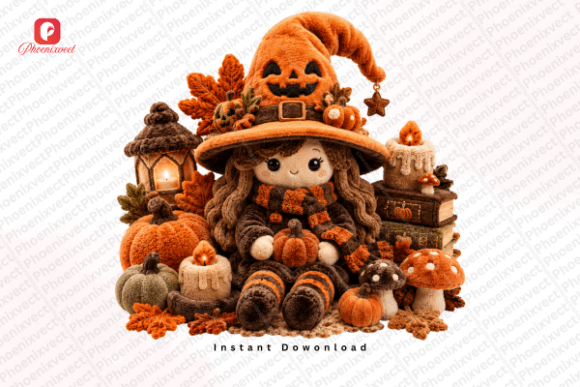 Download Chenille Plush Autumn Fall Halloween PNG - Premium Resources