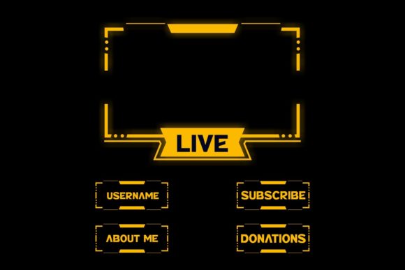 Download Streaming Overlay Frame - Frame Collection