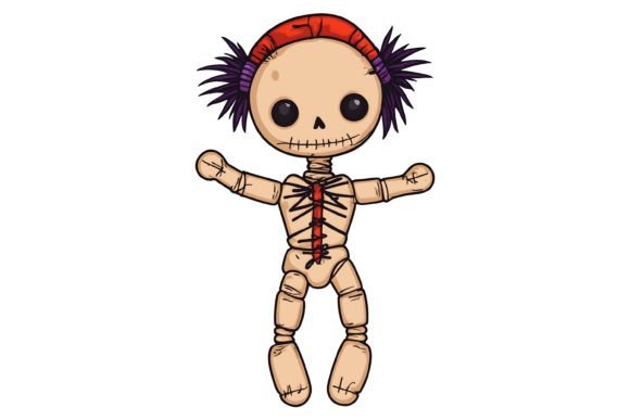 Download Gothic Voodoo Doll Illustration Png - Illustration Collection