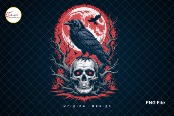 Download Gothic Raven Skull PNG, Halloween PNG - Halloween png Collection